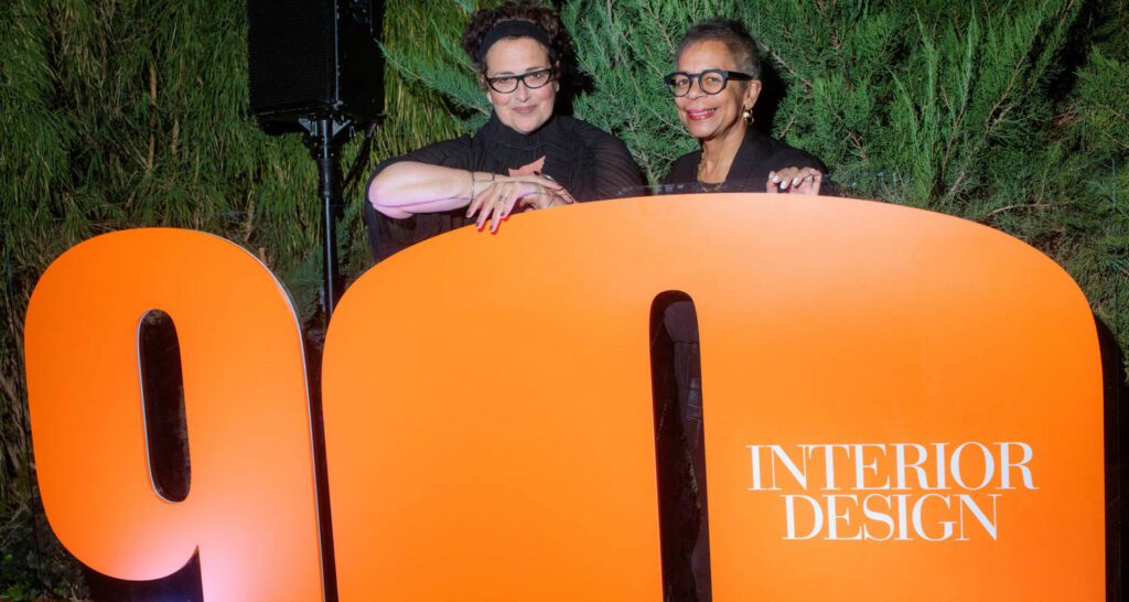Cindy Allen, editor-in-chief at Interior Design, and Mavis Wiggins, managing executive and studio creative director at TPG Architecture.