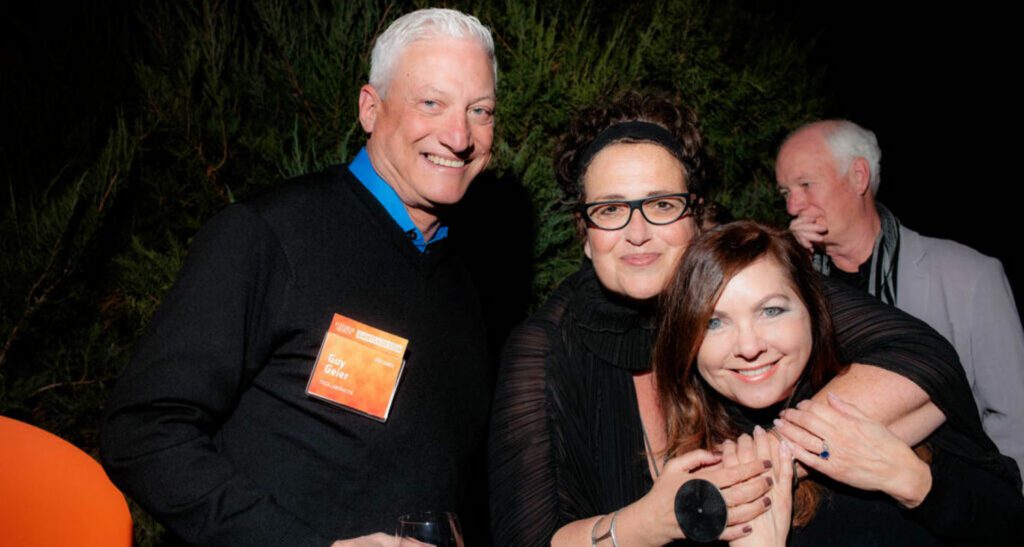 Guy Geier, managing partner at FXCollaborative, Cindy Allen, editor-in-chief at Interior Design, and Lauren Rottet, president and CEO at Rottet Studio.